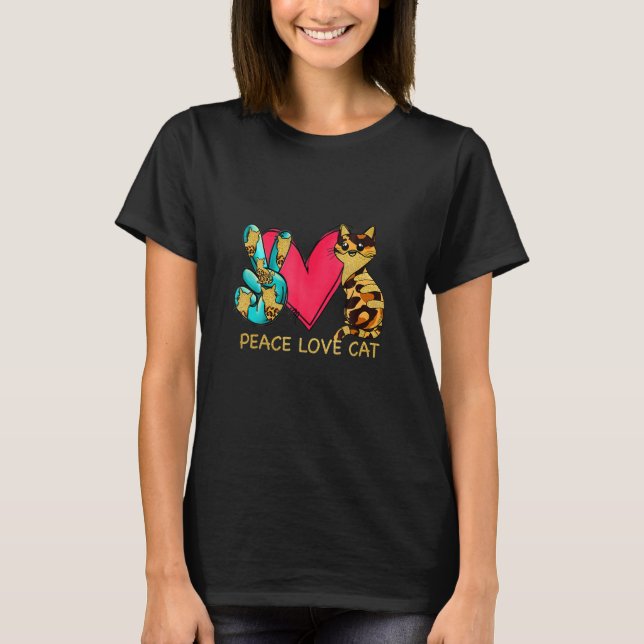 Camiseta Melhor Gato De Amor Mãe Para Sempre Ee Para Mulher (Frente)