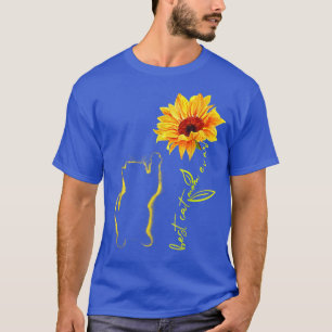 Camiseta Melhor Gato Mãe De Cama De Gato De Girassol