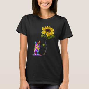 Camiseta Melhor Gato Mãe De Caverna De Girassol Dia de as m