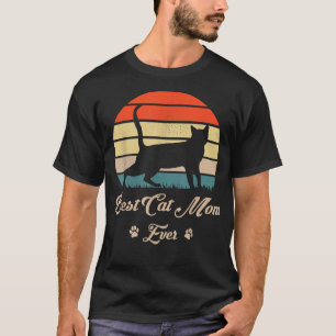 Camiseta Melhor Gato Mãe De Gatos