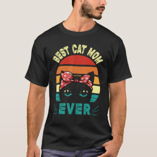 Camiseta Melhor Gato Mamãe Já Fez Mamães Vintage Mulheres M