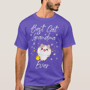 Camiseta Melhor Gato Que A Vovó Sempre Gatinho Mãe Gato Lov