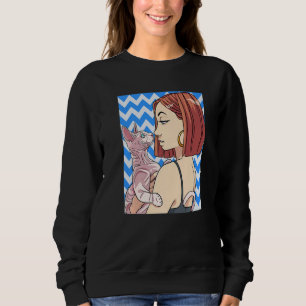 Camiseta Melhor Gato Sphynx Mãe Gatinha Gatinha