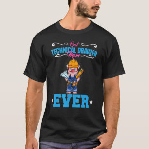 Camiseta Melhor Gaveta Técnica Mamãe Sempre Engraçada Arque