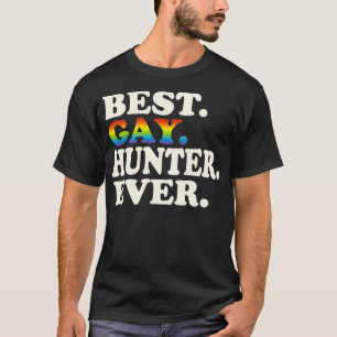 Camiseta Melhor Gay Caçador De Todos Os Gay Engraçado Pel