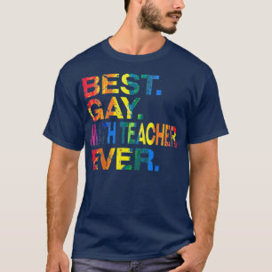 Camiseta Melhor Gay de Professora de Matemática da Gay Igu