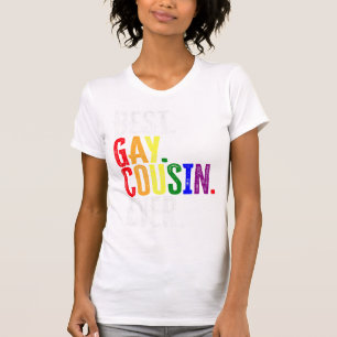 Camiseta Melhor Gay Primo de Ever LGBT Gay de Primo Gifm Gi