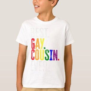 Camiseta Melhor Gay Primo de Ever LGBT Gay de Primo Gifm Gi