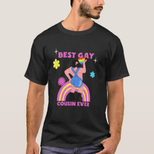 Camiseta Melhor Gay Primo Ever Lgbt Prioridade Gay de Figur