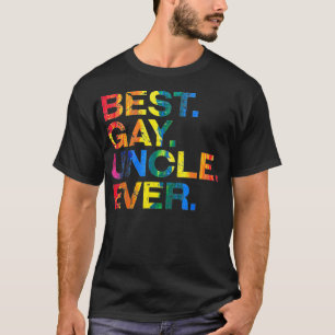 Camiseta Melhor Gay Tio Nunca Gay Igualdade de Gênero Engra