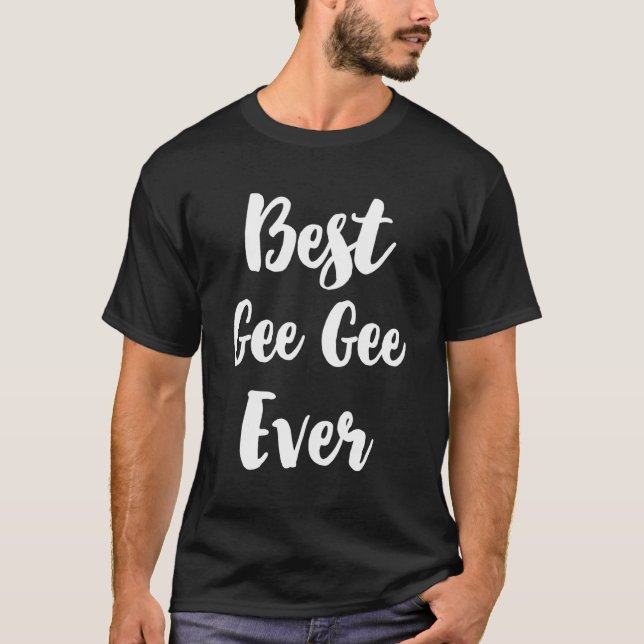 Camiseta Melhor Gee-Gee Eternamente Engraçado Dia de as mãe (Frente)