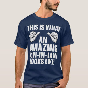 Camiseta Melhor Genro para Homens Rapazes da Sogra