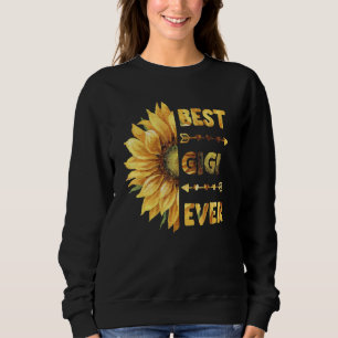 Camiseta Melhor Gigante de Dia de as mães de girassol