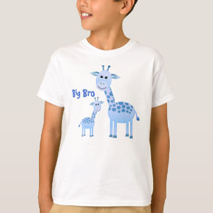 Camiseta Melhor Giraffe/de hoje Bro grande do prêmio