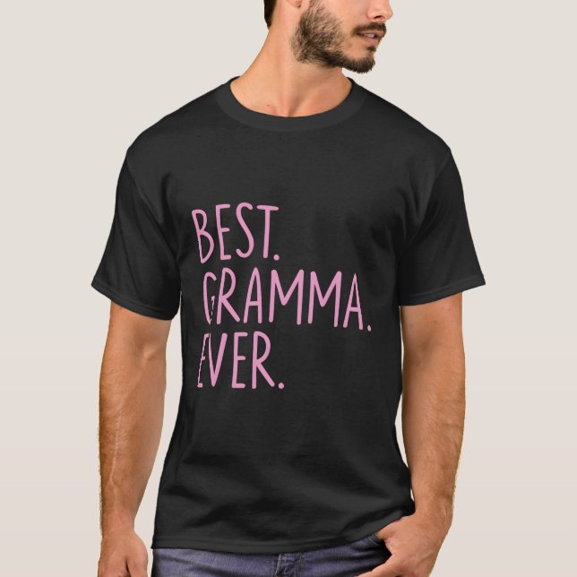 Camiseta Melhor Gramma Ever K (Frente)