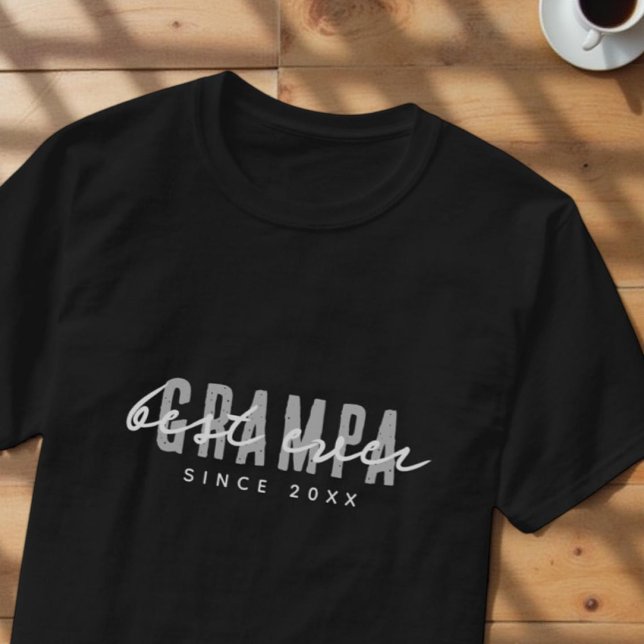 Camiseta Melhor Grampo Desde 20XX Preparo Simples Moderno (Criador carregado)