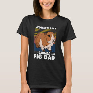 Camiseta Melhor Guiné Pai Pig Cura Amor com Pet