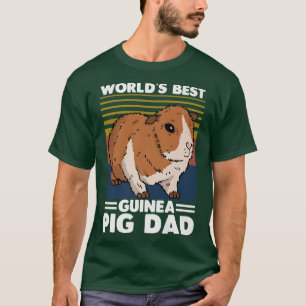 Camiseta Melhor Guiné Pai Pig Cute Pet Love Premium 57