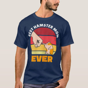 Camiseta Melhor Hamster Mãe Alguma Vez Corta Hamster Mãe Bu