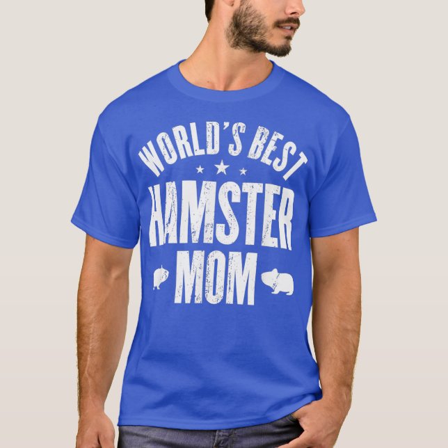 Camiseta Melhor HAMSTER Mãe do Mundo (Frente)