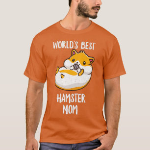 Camiseta Melhor Hamster Mãe Mamãe Engraçada Mãe Mãe Mãe