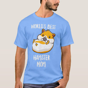 Camiseta Melhor Hamster Mãe Mamãe Engraçada Mãe Mãe Mãe