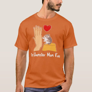 Camiseta Melhor Hamster Mãe Nunca Melhor Hamster Mama Gui