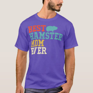 Camiseta Melhor HAMSTER Mamãe Sempre Engraçada Vintage Re