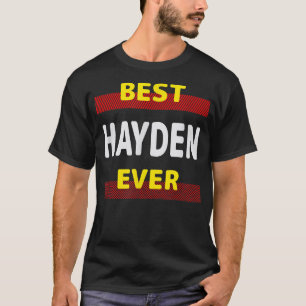 Camiseta Melhor Hayden Ever Amigos Nome Buddy Apelido Perso