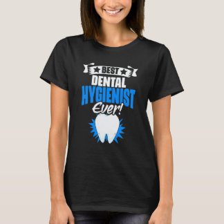 Camiseta Melhor Higienista Dental  Higiene Dental Para Dent