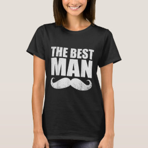 Camiseta Melhor Homem Bodas Padrinhos Divertido Noiva Solte