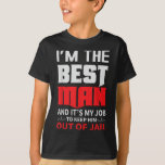 Camiseta Melhor Homem Casamento Noivo Engraçado Solteiro Fe<br><div class="desc">Melhor Homem Casamento Noivo Engraçado Solteiro Festa Masculina Masculina</div>