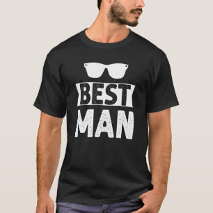 Camiseta Melhor Homem Casamento Padrinhos  Festa de Despedi