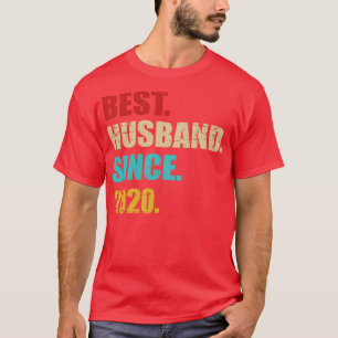 Camiseta Melhor hus desde 2020, 1rua de aniversário de casa