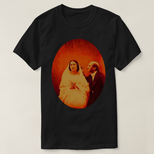 Camiseta Melhor imagem de uma mulher rezando sendo eletrodi (Frente do Design)