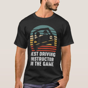 Camiseta Melhor Instrutor de Condução Engraçado Permi