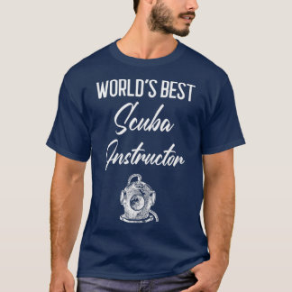 Camiseta Melhor Instrutor Scuba do Mundo27s