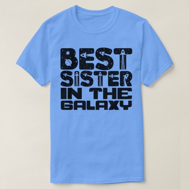 Camiseta Melhor Irmã da Galáxia 2 (Frente do Design)