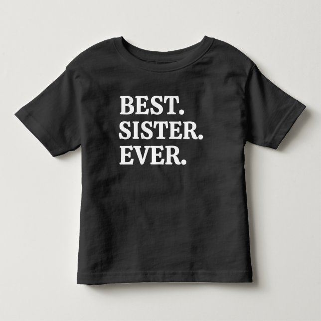 Camiseta Melhor Irmã de Sempre (Frente)