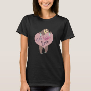 Camiseta Melhor Irmã De Sempre, Lama Com Teto De Coração