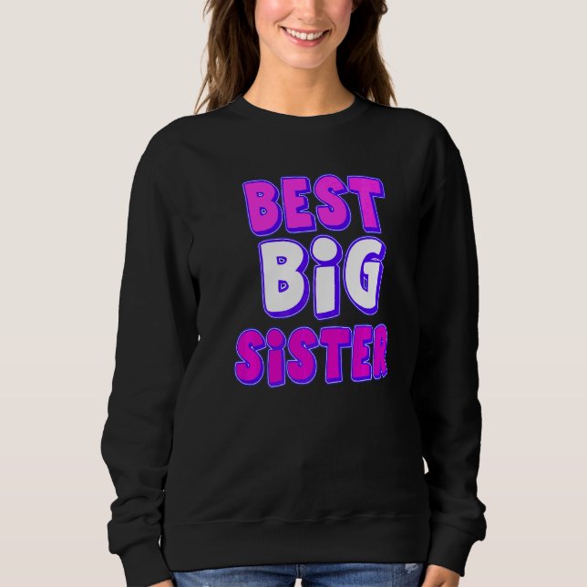 Camiseta Melhor Irmã Grande (Frente)