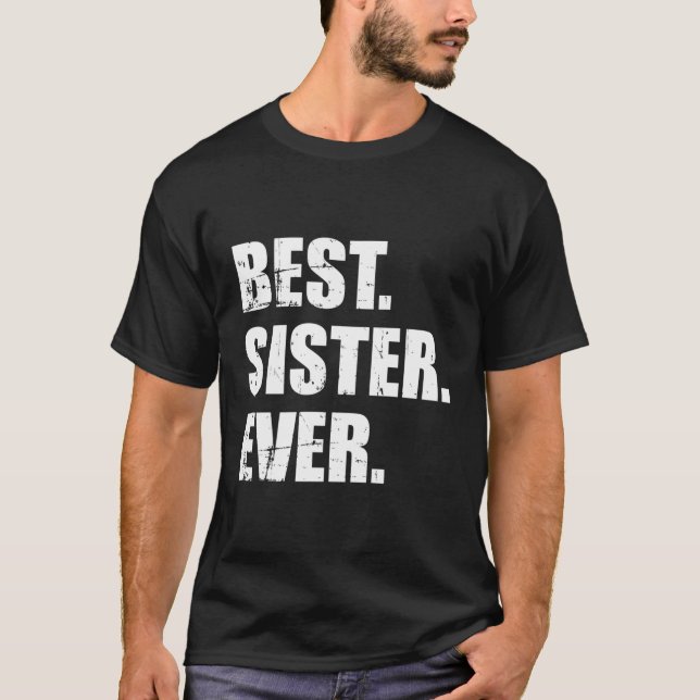 Camiseta Melhor Irmã Nunca (Frente)
