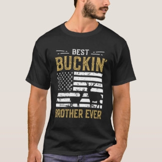 Camiseta Melhor Irmão Buckin, Engraçado, Presente Deer Hunt