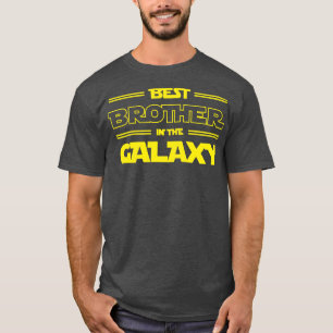 Camiseta Melhor Irmão Da Galáxia Apresenta Para Irmãos