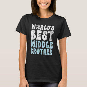 Camiseta Melhor irmão do meio do mundo