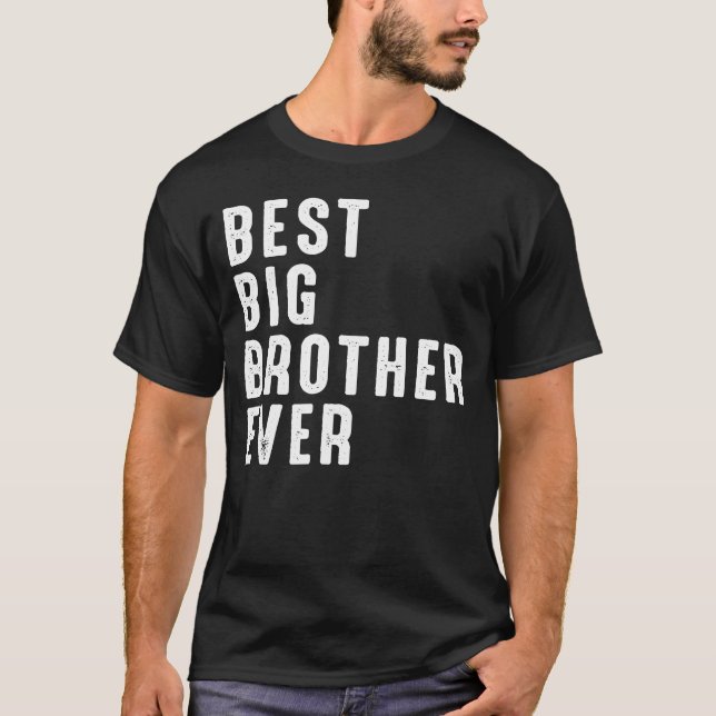 Camiseta melhor irmão grande (Frente)