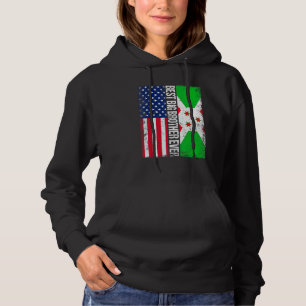 Camiseta Melhor Irmão Grande do Burundi Dia de os pais Buru