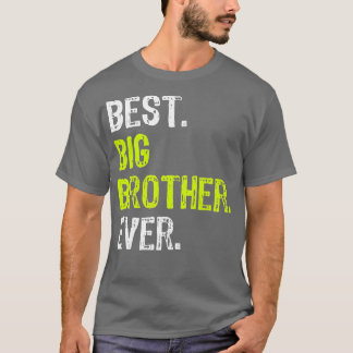 Camiseta Melhor Irmão Grande Nunca Mais Irmão Idoso Irmão I