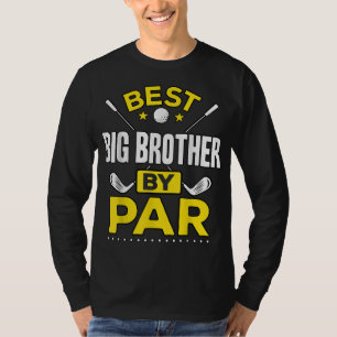 Camiseta Melhor Irmão Grande Por Par Golf Big Brother Prese