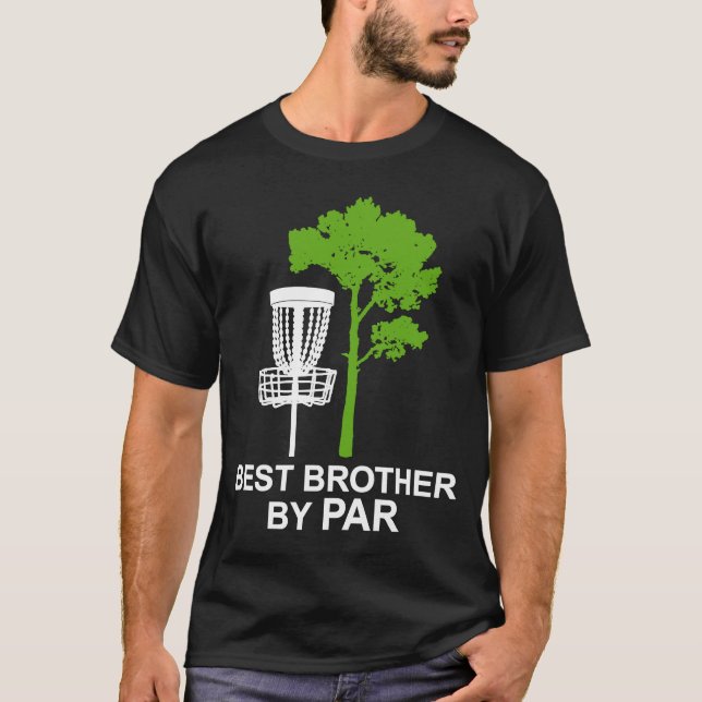 Camiseta Melhor Irmão por Golf Par Disk (Frente)